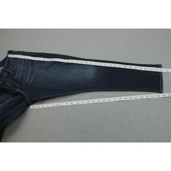 Denizen Levis Jeans Womens 14 Blue Ankle Skinny Cotton Blend Stretch - Picture 7 of 7